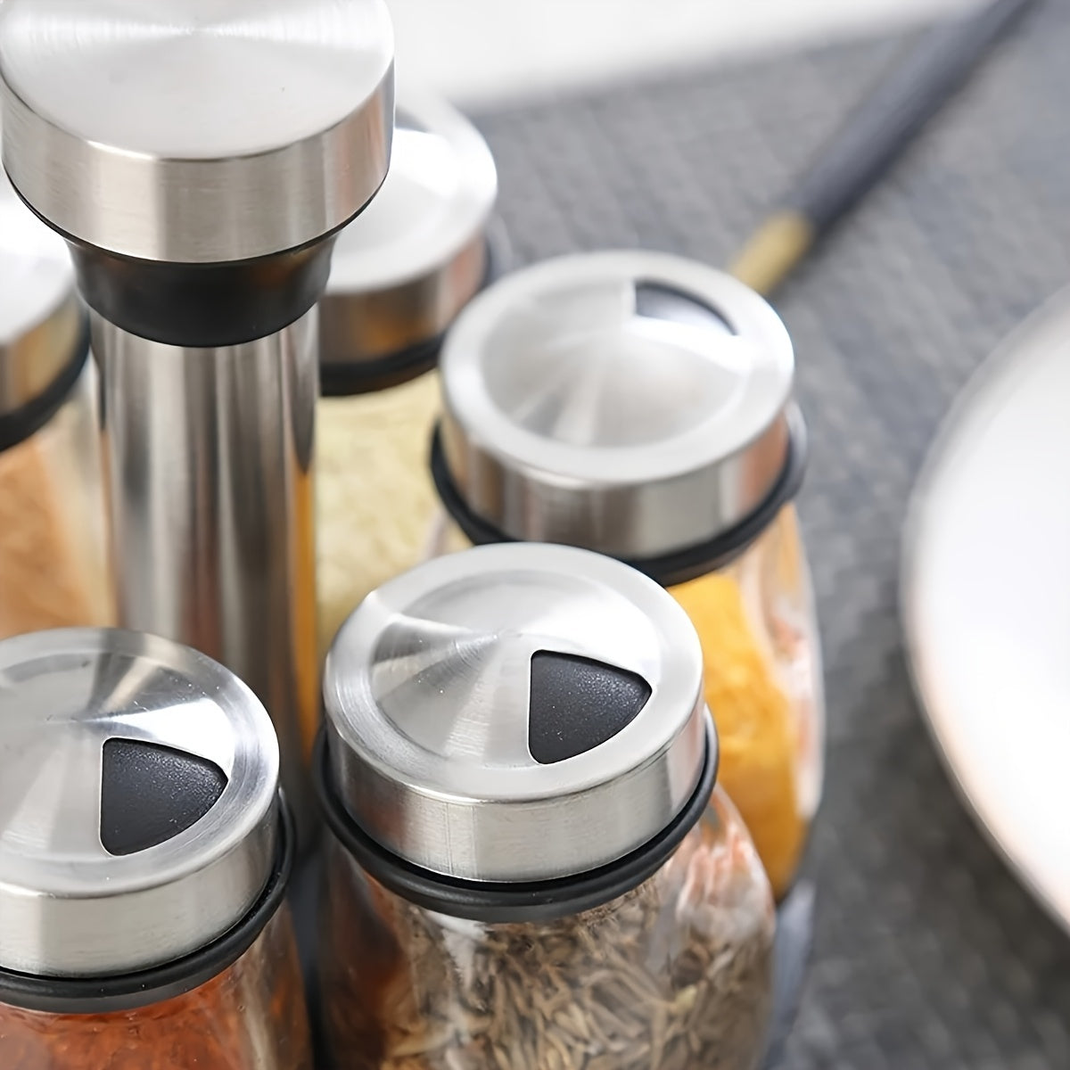 Swivel Base Spice Shaker Set