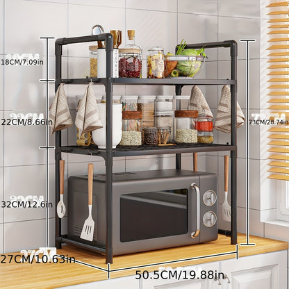Microwave Oven Storage Rack