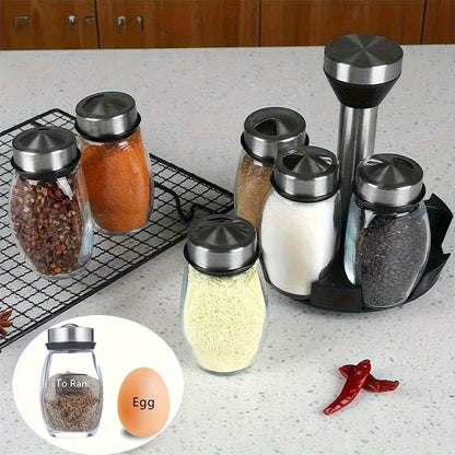 Swivel Base Spice Shaker Set